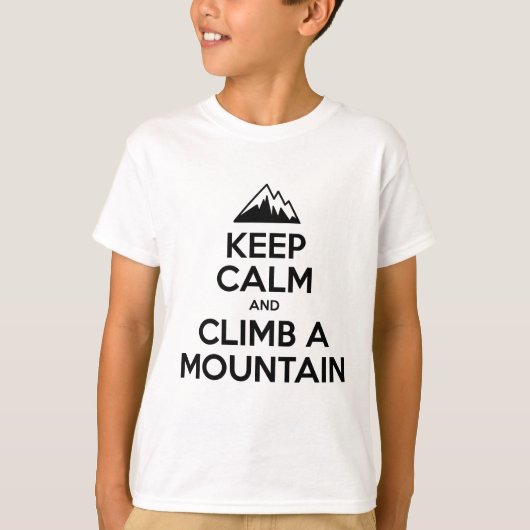 Behalt Calm Climb T-Shirt (Vorderseite)