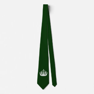 BEHALT CALM CROWN auf Green Customize This! Krawatte