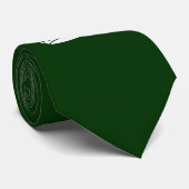 BEHALT CALM CROWN auf Green Customize This! Krawatte (Gerollt)