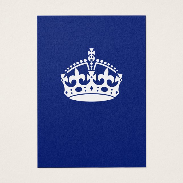 Behalt Calm Crown auf Navy Blue (Vorderseite)