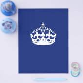 Behalt Calm Crown auf Navy Blue Flyer (Einzeln)