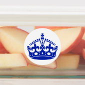 Behalt Calm Crown Blue Etiketten (Befestigt)