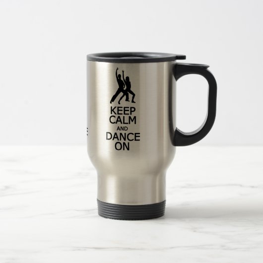 Behalt Calm & Dance On Tasse - wählen Sie Stil, Fa (Rechts)
