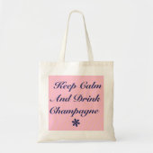 Behalt Calm Drink Champagne Pink Tasche (Vorne)