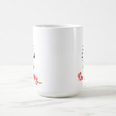 Behalt Calm Du bist aus New Jersey Kaffeetasse (Mittel)