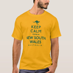 Behalt Calm Du bist in New South Wales Australien T-Shirt