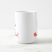 Behalt Calm Du bist von Rhode Island Kaffeetasse (Mittel)