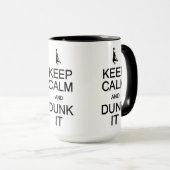 Behalt Calm & Dunk It Tasse - wählen Sie Stil, Far (VorderseiteRechts)