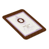 Behalt Calm & Eat Cupcakes - Modebewusstes Design Magnet (Rechte Seite)