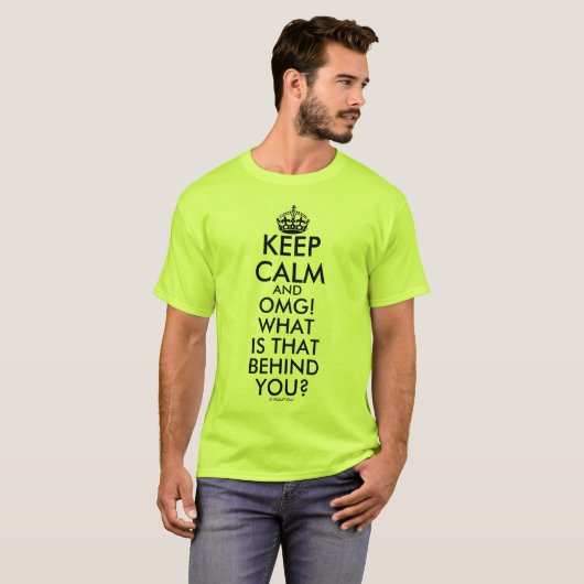 Behalt Calm... - Ein MisterP-Shirt T-Shirt (Vorne ganz)