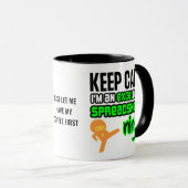 Behalt Calm EXCELlent SPREADSHEET NINJA Tasse (VorderseiteRechts)