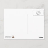 Behalt Calm Figgy Pudding Postkarte (Rückseite)