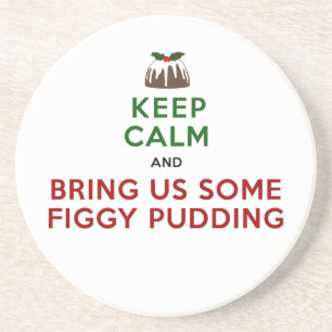 Behalt Calm Figgy Pudding Sandstein Untersetzer