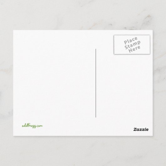 BEHALT CALM Funny Movie Night Postkarte (Rückseite)