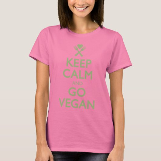 Behalt Calm Go Vegan T-Shirt (Vorderseite)