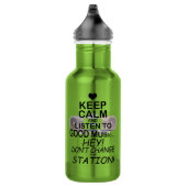 Behalt Calm Good Music Edelstahlflasche (Rechts)