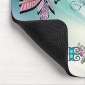 Behalt Calm haben Faith Mouse Pad Mousepad (Ecke)