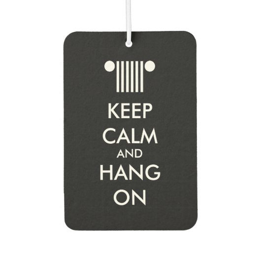 Behalt Calm Hang on Autolufterfrischer (Vorderseite)