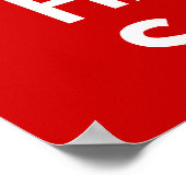 Behalt Calm Have Sabr Poster (Ecke)