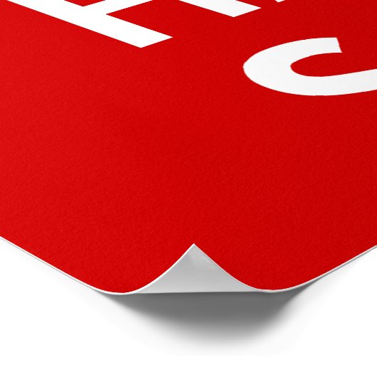 Behalt Calm Have Sabr Poster (Ecke)