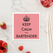 BEHALT CALM I BIN BARKEEPER SERVIETTE (Beispiel)