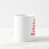 Behalt Calm I bin der Court Reporter in Red Kaffeetasse (Mittel)