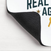 Behalt Calm I bin ein echter Anwesen Agent Mousepad (Ecke)