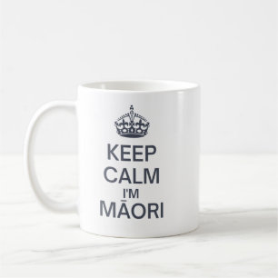 Behalt Calm I bin Maori Kaffeetasse