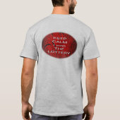 BEHALT CALM i gewann DIE LOTTERY T-Shirt (Rückseite)