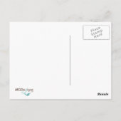 Behalt Calm Ich bin Krankenschwester Postkarte (Rückseite)