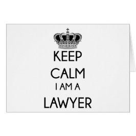 Behalt Calm, ich bin Rechtsanwältin