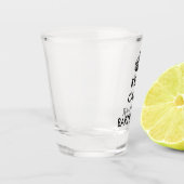 BEHALT CALM I'M A BARKEEPER (Speakeasy, Bar, Pub) Schnapsglas (Links)