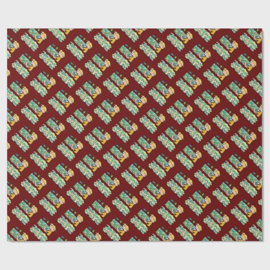 Behalt Calm Jigsaw Puzzle Geschenkpapier (Flach)