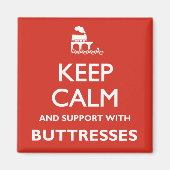 Behalt Calm Kühlschrankmagnet (Vorne)