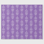 Behalt Calm Lass Jesus Lead On - Christlich Religi Geschenkpapier (Flach)