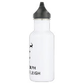 Behalt Calm Lass Rudolph Guide Sleigh Edelstahlflasche (Rechts)