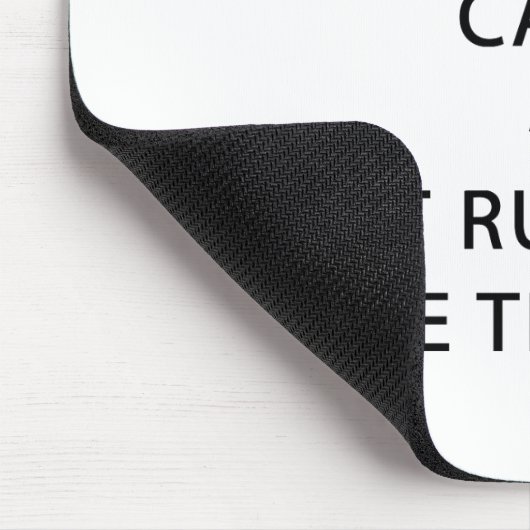 Behalt Calm Lass Rudolph Guide Sleigh Mousepad (Ecke)