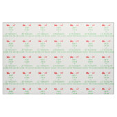 Behalt Calm Lass Rudolph Guide The Sleigh Stoff (Fat Quarter (45,7 x 55,9 cm))