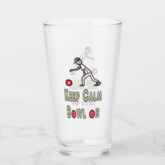 Behalt Calm Lawn Bowls Glas (Vorderseite)