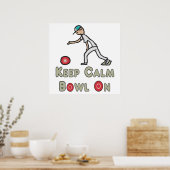 Behalt Calm Lawn Bowls Poster (Küche)