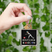Behalt Calm Lawn Bowls Schlüsselanhänger (Hand)