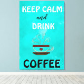 Behalt Calm Leinwanddruck (Insitu (Holzboden))