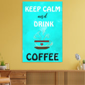 Behalt Calm Leinwanddruck (Insitu (Wohnzimmer))