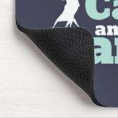 Behalt Calm Let's Tango Funny Ballroom Tanztanz Mousepad (Ecke)