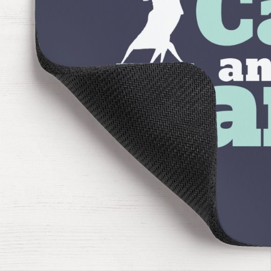 Behalt Calm Let's Tango Funny Ballroom Tanztanz Mousepad (Ecke)