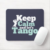 Behalt Calm Let's Tango Funny Ballroom Tanztanz Mousepad (Mit Mouse)