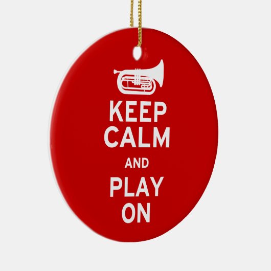 Behalt Calm - Marching Baritone Keramikornament (Rechts)