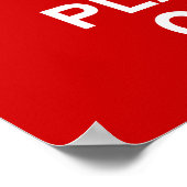 Behalt Calm - Marching Baritone Poster (Ecke)