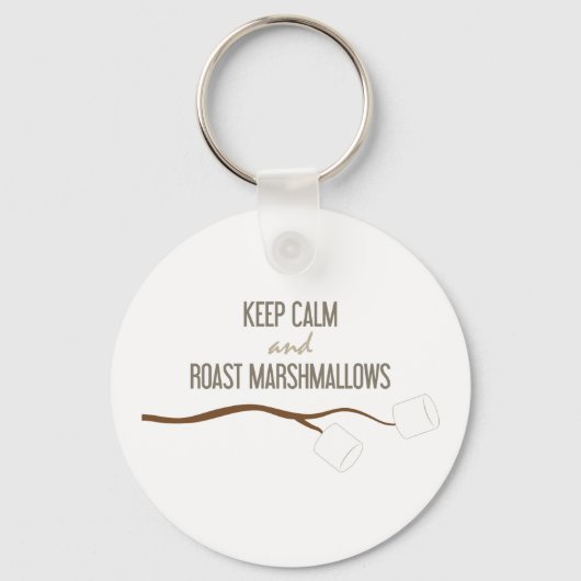 Behalt Calm Marshmallows Schlüsselanhänger (Vorderseite)