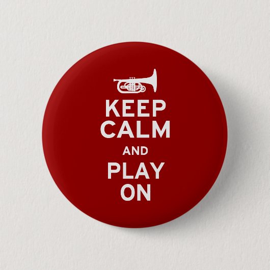 Behalt Calm Mellophone Button (Vorderseite)